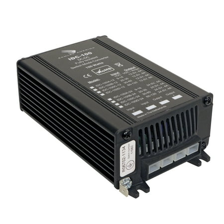 5" SAMLEX IDC-100A-12 9-18 Volts Input Switching DC-DC Converter