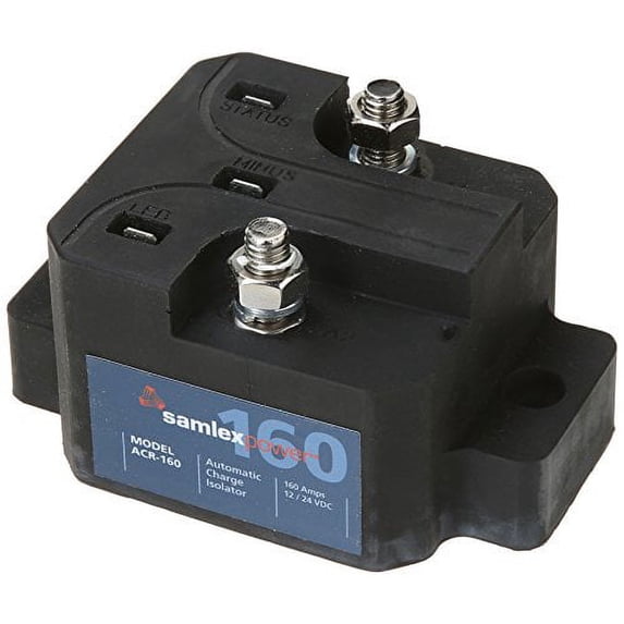 Samlex ACR-160 Automatic Charge Relay, Automotive Specialty Parts
