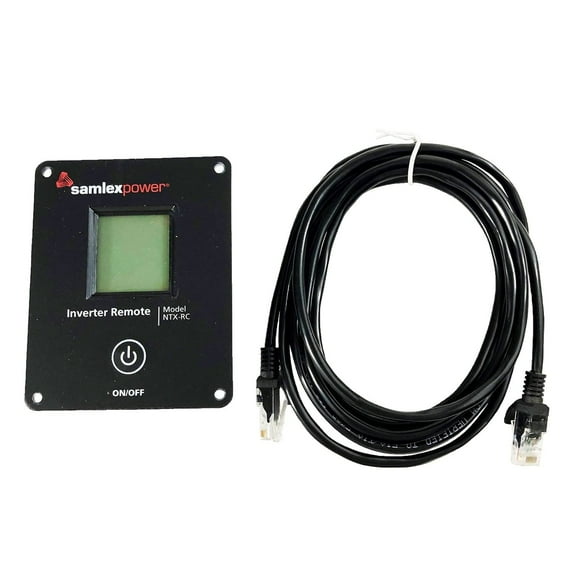 Samlex NTX-RC Remote Control with LCD Display for 120VAC Automotive Specialty Parts