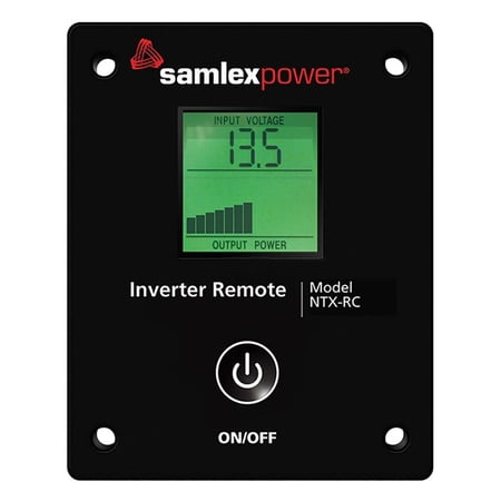 Samlex NTX-RC Remote Control with LCD Display for 120VAC Automotive Specialty Parts