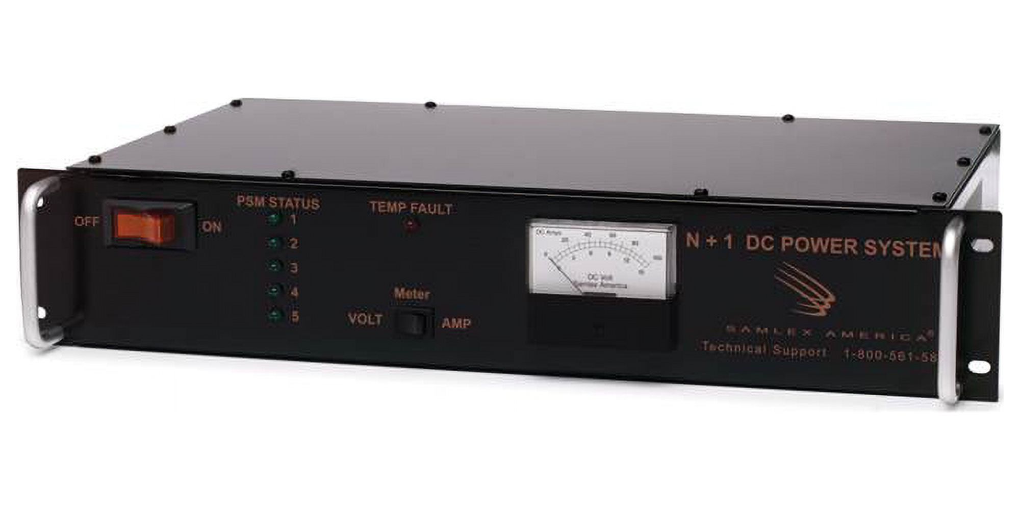 Ps50 Poweramp Samlex SEC-2450BRM Rackmout Regulated 50 Amp 24 Volt Output Switching ...