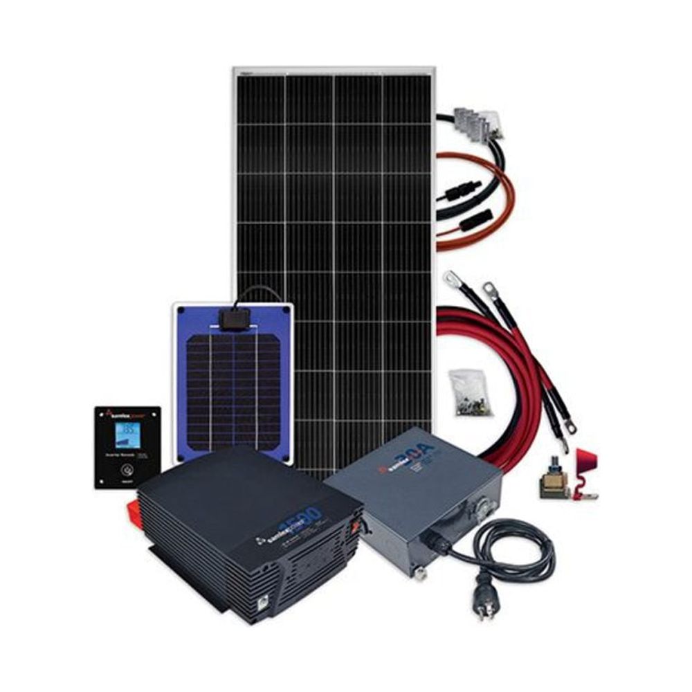 Samlex SPB-EXPLORE200 EXPLORE-200: 200W Solar and 1500W Inverter Kit