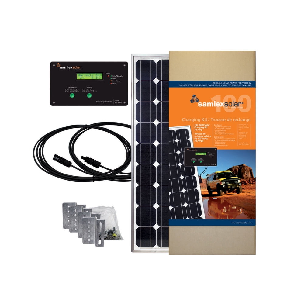 Samlex SRV-100-30A All-in-One Charging Kit - 100 Watt