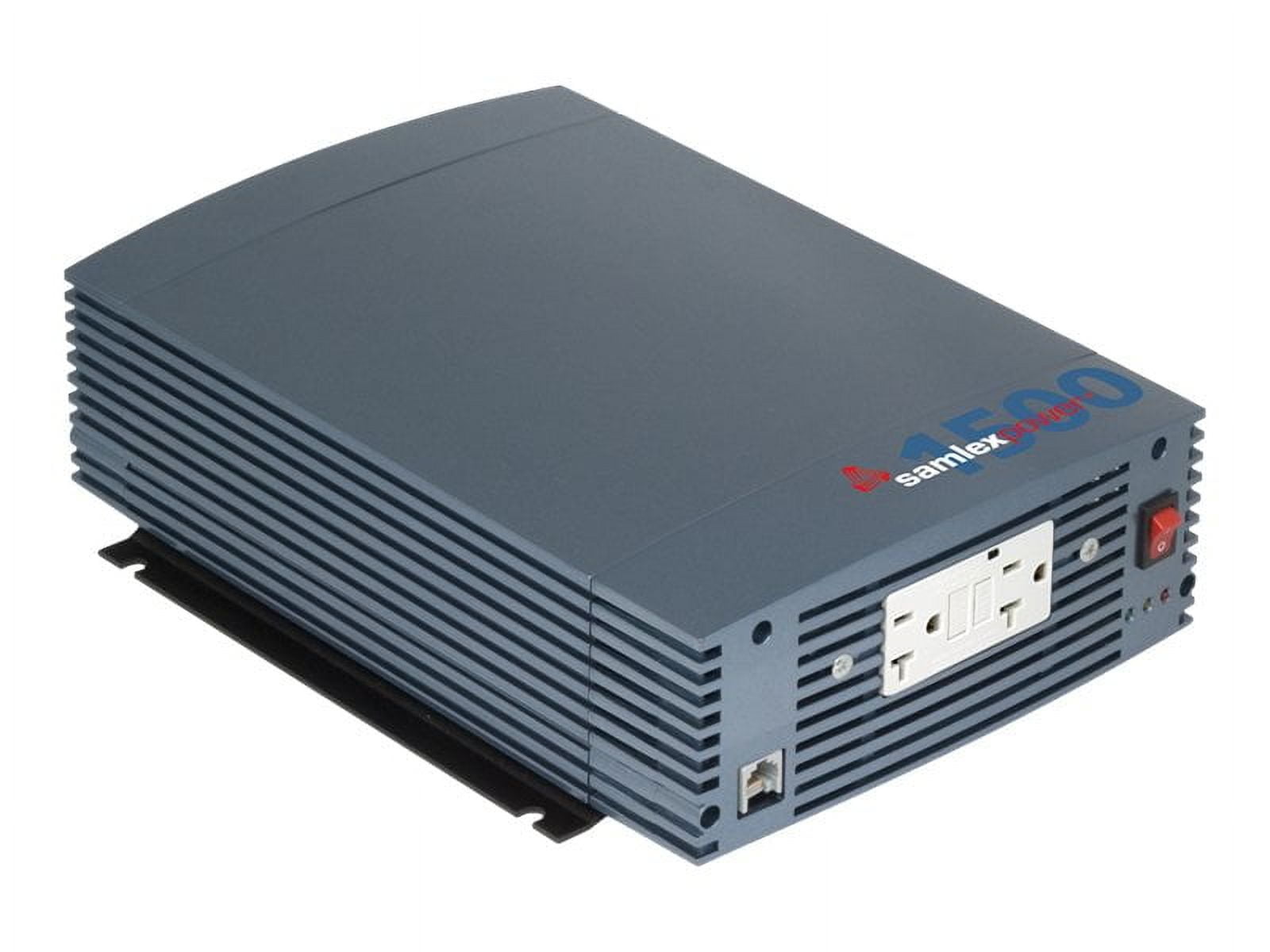 16" Gray SSW-1500-12a Pure Sine Wave Inverter 12V Input