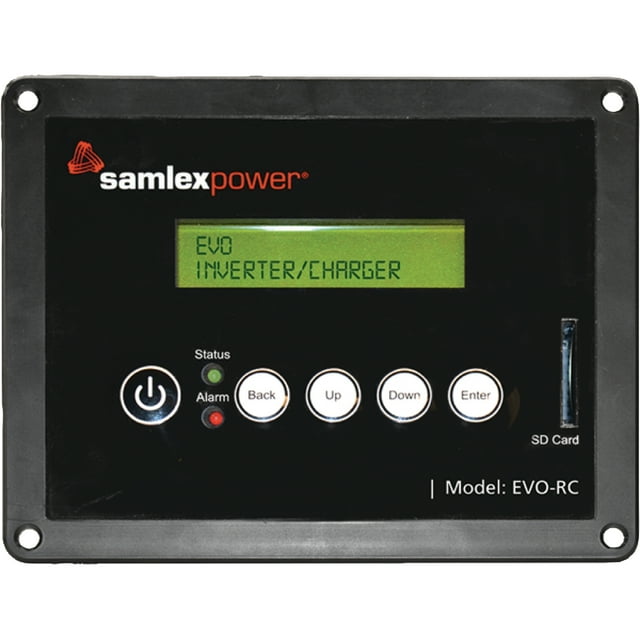 SamlexPower EVO-RC Remote Control Panel for EVO Series Inverters (2212 ...