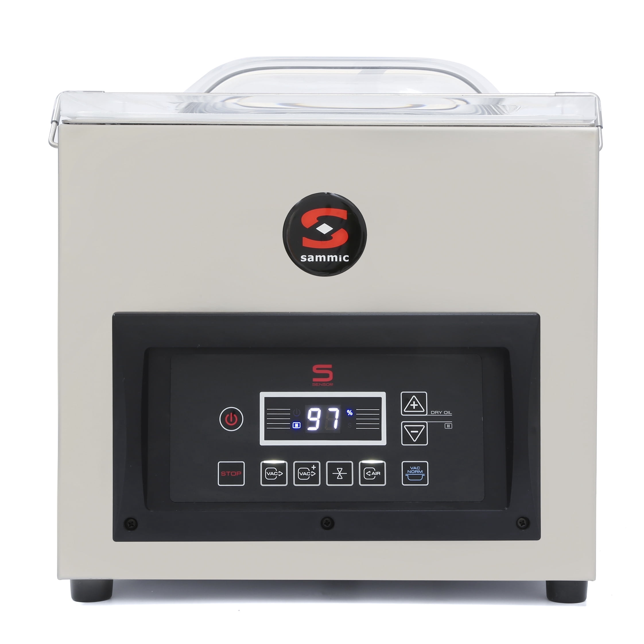 Sammic SE-310 (1140629) Vacuum Packing Machine, countertop, 13" (320mm) sealing bar length, double seal system, sensor-controlled Busch pumps