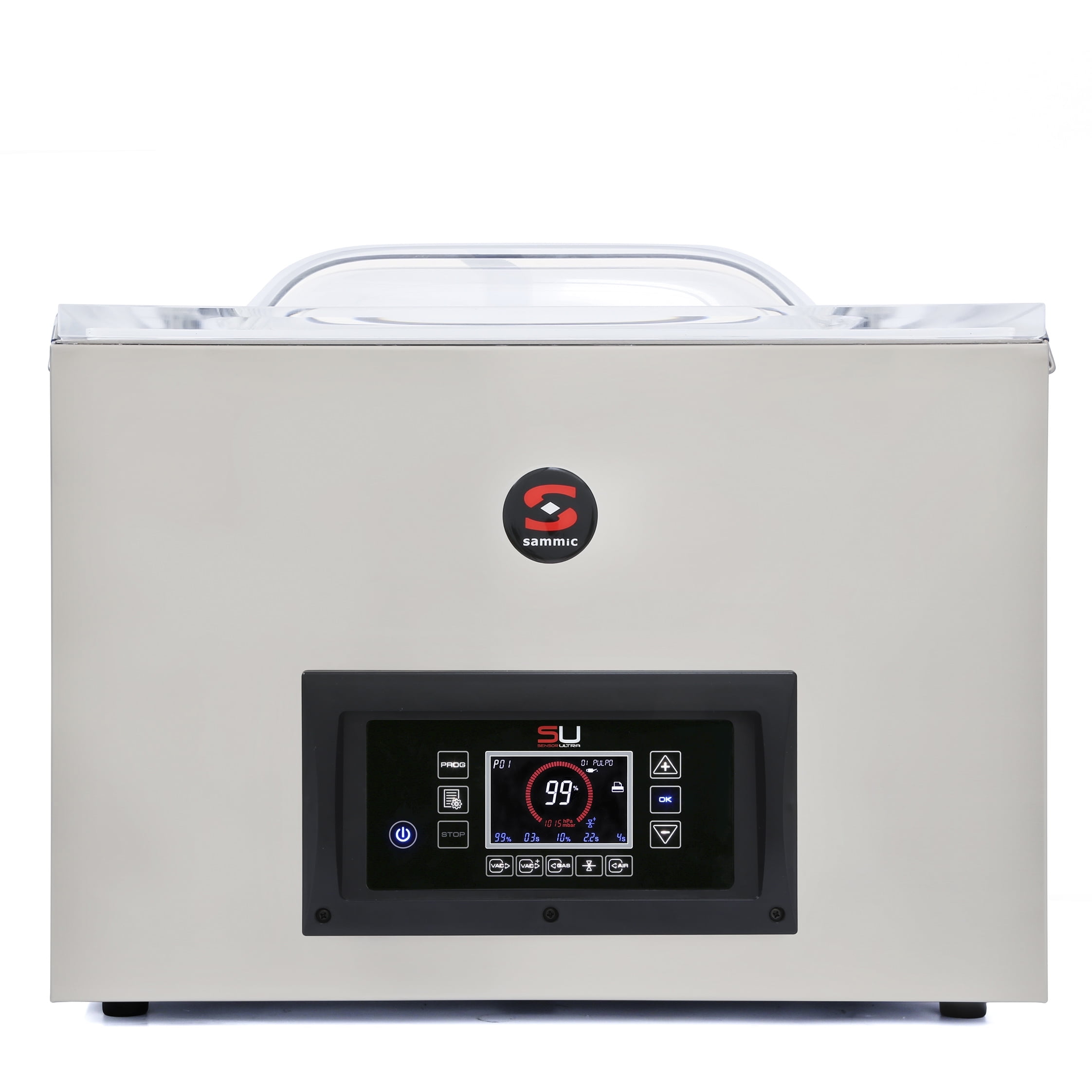 Sammic SU-520GP+ CC Vacuum Packing Machine, with Bluetooth connectivity, countertop, 22.3”W x 16.9”D x 8.4”H chamber