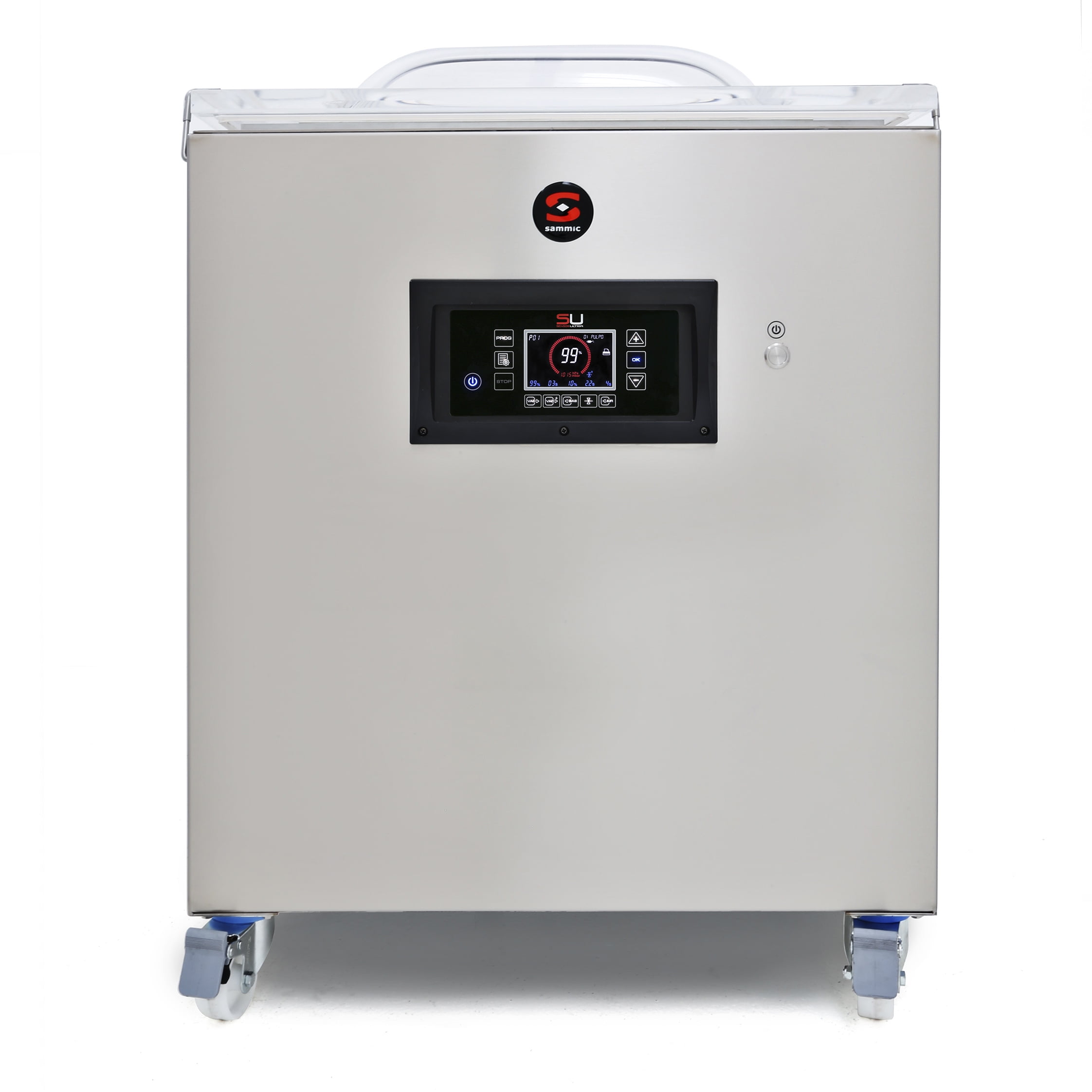 Sammic SU-606GP+ (1140863) Vacuum Packing Machine, with Bluetooth connectivity, floor standing, (2) sealing bars of 16"+26" (413+656mm) lengths, double seal system