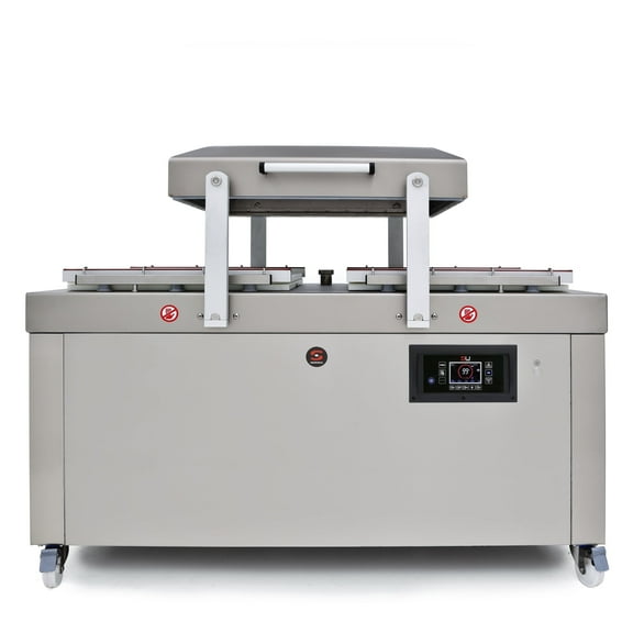 Sammic SU-6100GP+ Vacuum Packing Machine, Floor-Standing Double-Chamber Sealer w/ 2 x 26" Bars, Bluetooth, LCD Touch Control, Inert Gas Injection, Stainless Steel, 208-240V, 3 Phase