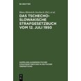thumbnail image 1 of Sammlung AuÃerdeutscher StrafgesetzbÃ¼che Das Tschechoslowakische Strafgesetzbuch Vom 12. Juli 1950: (In Der Fassung Vom 22. Dezember 1956), Book 57, (Hardcover), 1 of 1
