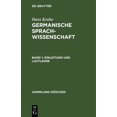 thumbnail image 1 of Sammlung Göschen: Einleitung und Lautlehre (Hardcover), 1 of 1