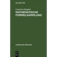 thumbnail image 1 of Sammlung Göschen: Mathematische Formelsammlung (Hardcover), 1 of 1