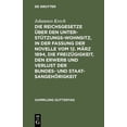 thumbnail image 1 of Sammlung Guttentag Die Reichsgesetze Ãber Den UnterstÃ¼tzungswohnsitz, in Der Fassung Der Novelle Vom 12. MÃ¤rz 1894, Die FreizÃ¼gigkeit, Den , Book 8, (Hardcover), 1 of 1