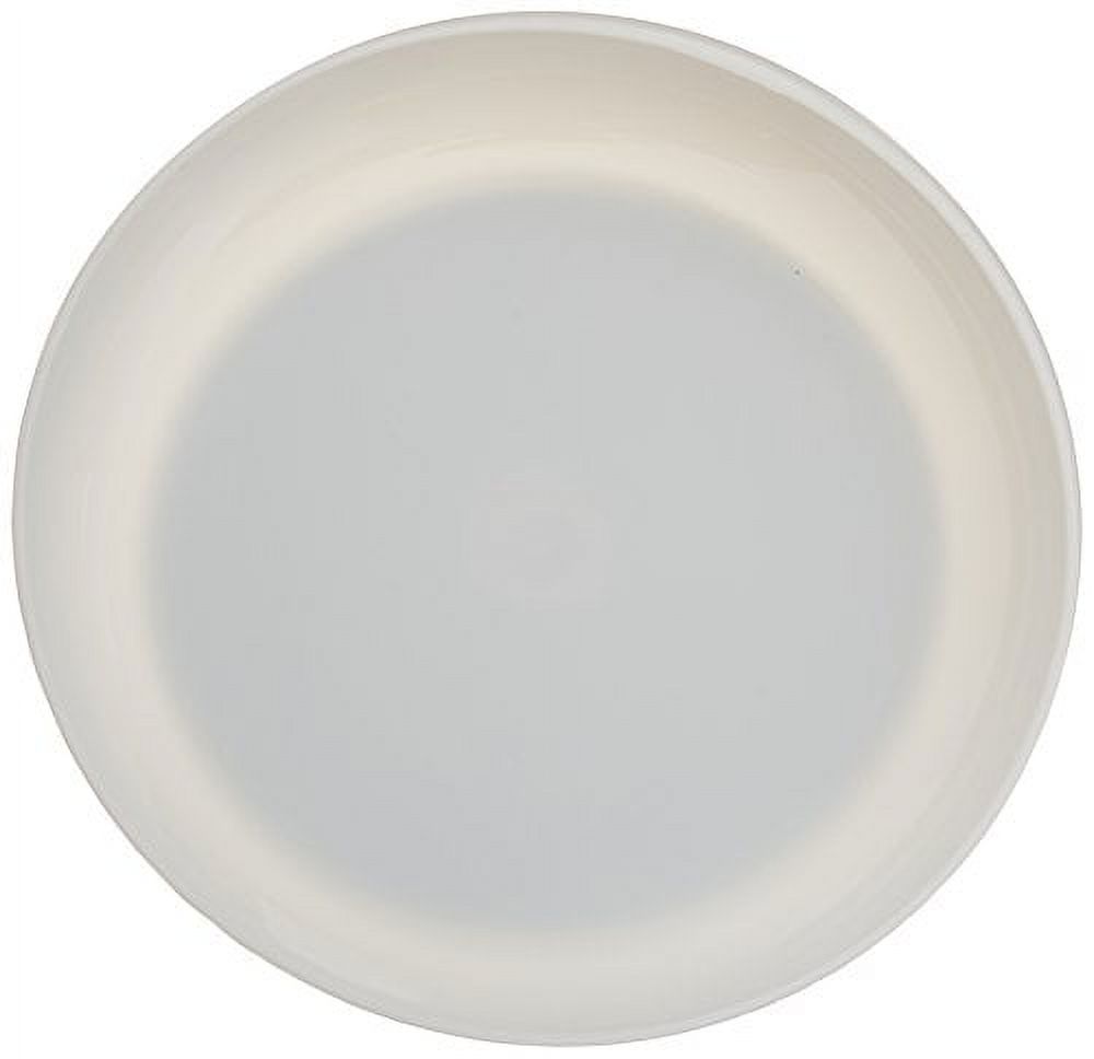 Sammons Preston 37626 Ivory Round Scoop Dish, Unbreakable 8" Scooper