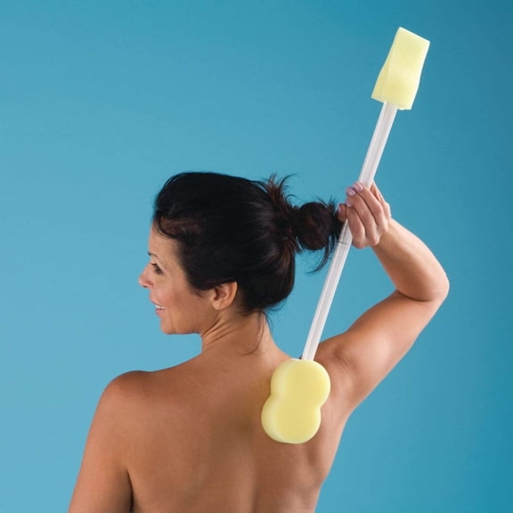 Sammons Preston Bath Sponge & Toe Washer Combo, 1 Pack