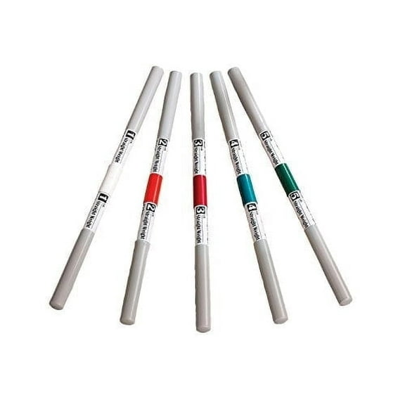 Sammons Preston Progressive Weight Bar Set, 5 Weight Bars, Multicolor, 5 Pack