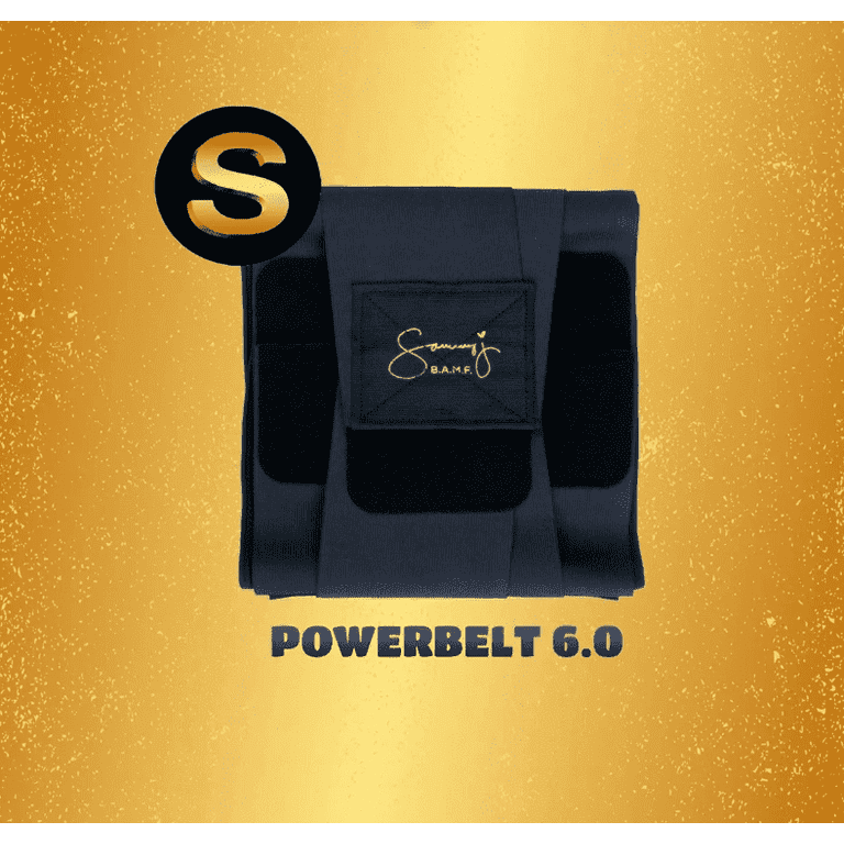 Sammy J Power Belt 6.0 - Small- 23 to 31 inches Belly Button