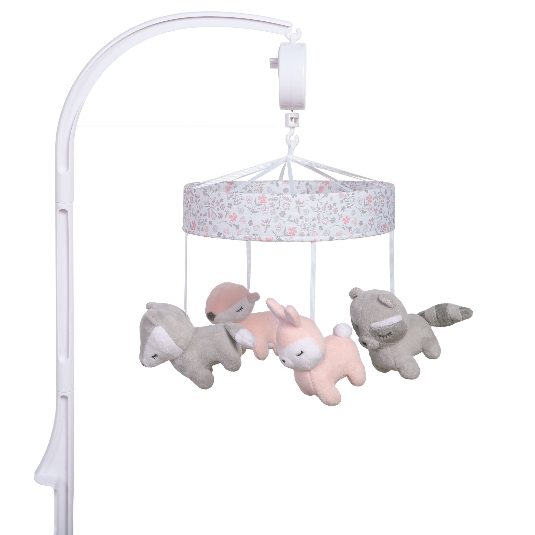 Sammy & Lou Musical Nursery Crib Mobile for Baby, Sweet Forest Friends