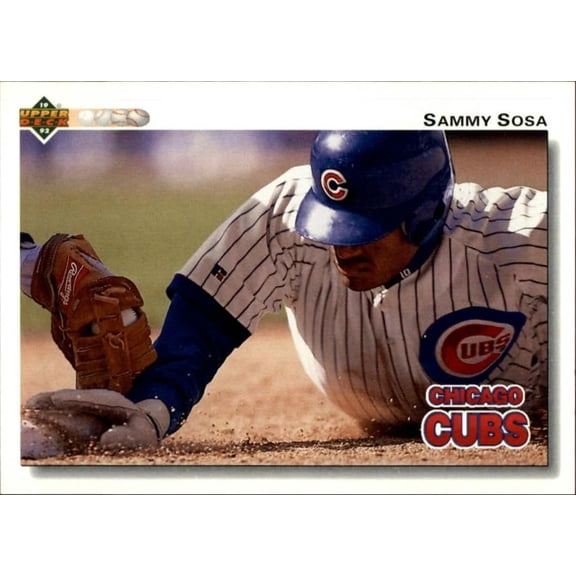 Sammy Sosa Cubs 1992 Upper Deck MLB #723 Baseball Card Chicago Cubs