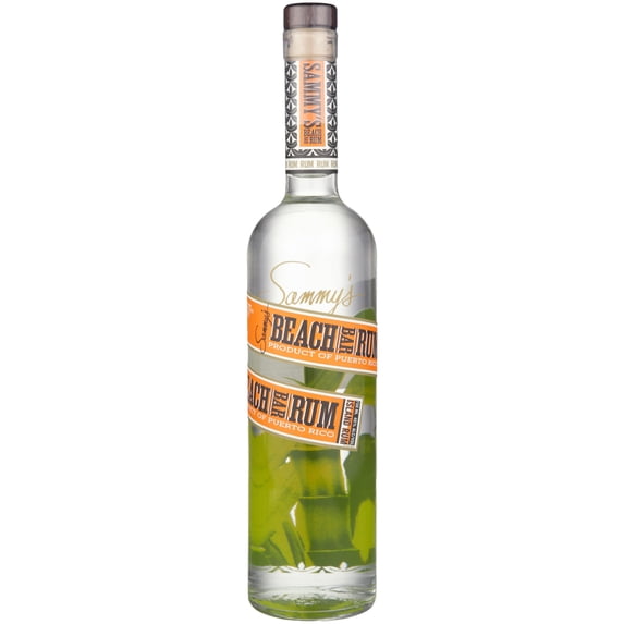 Sammy's Beach Bar Light Rum, 750 ml Bottle, 40% ABV
