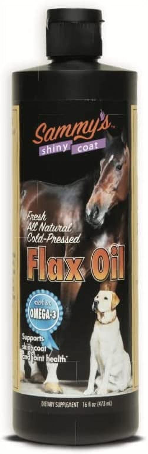 Sammy's Flaxseed Oil for Pets, 100 Pure Flax Oil for Animals
