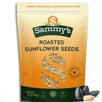 Sammy's Roasted Unsalted Sunflower Seeds - Nutty & Crunchy Flavor, 16 oz