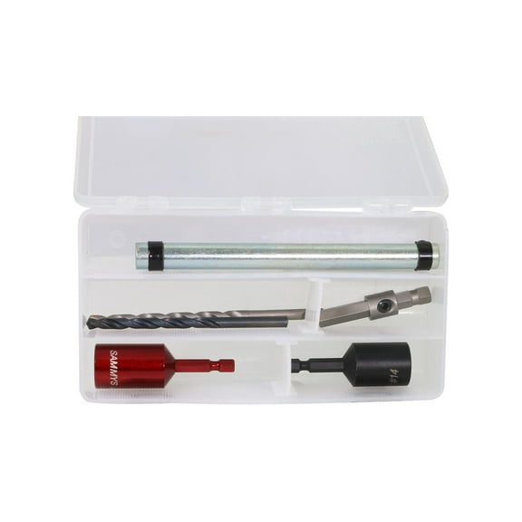 Sammys Concrete and Wood Installation Kit, for Vertical and Horizontal Rod Anchor Installation
