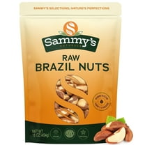 Sammys Raw Brazil Nuts - Rich Flavor Brazilian Nuts, 16 oz