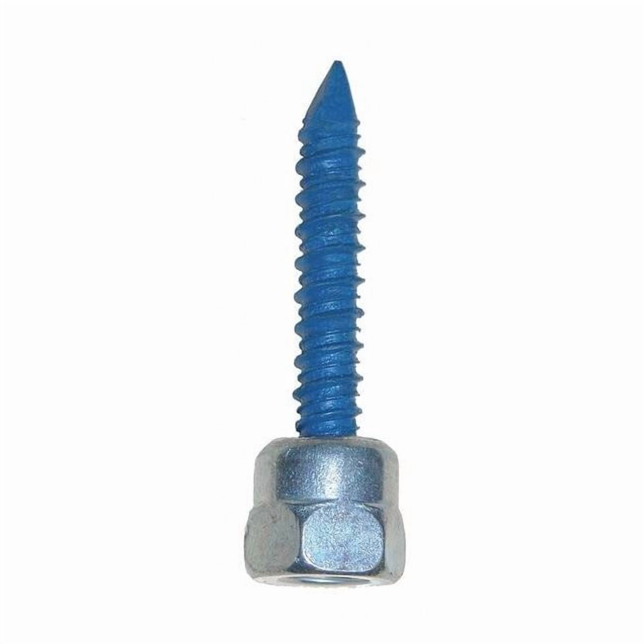 Vertical Rod Hanger, Concrete, 5/16 in Size, 1-3/4" L, Steel Zinc-Climaseal, 25 PK