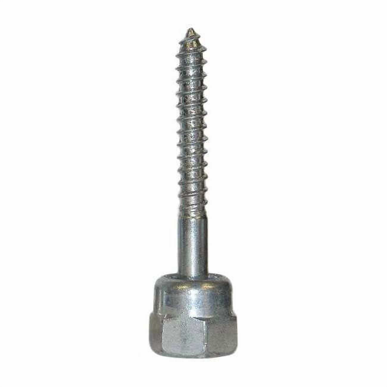 Vertical Rod Hanger, Wood, 1/4 in Size, 2" L, Steel Zinc-Climaseal, 25 PK 8008957