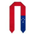 thumbnail image 1 of Samoa Flag Thick Graduation Sash Stole Scarf Double Sided Honor Stole For Graduation Students Class Of 2024, 1 of 7