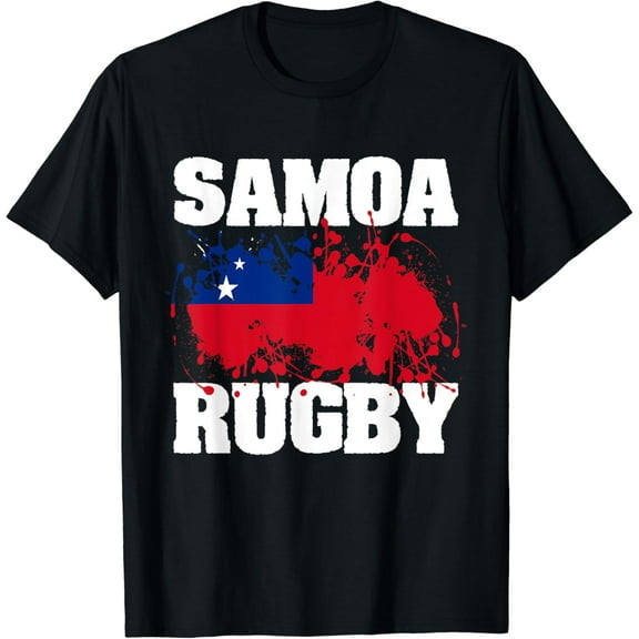 Samoa Rugby Samoan Flag Pride Men Women Gift Idea T-Shirt