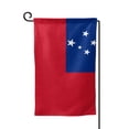 thumbnail image 1 of Samoan Flag Garden Flag Double Sided Flags with Vivid Color for Yard Lawn Garden Decor 12.5 x18 Inch Square, 1 of 7