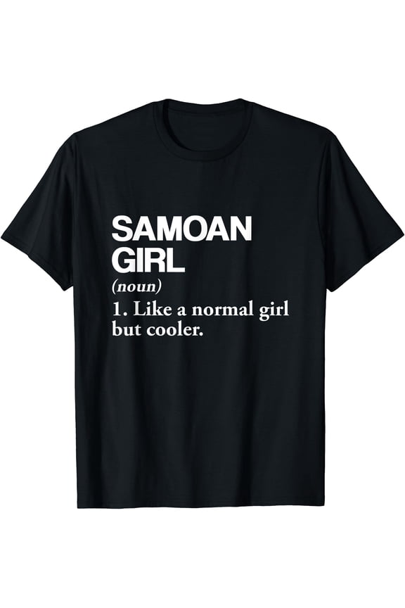 Samoan Girl Definition Samoa Flag Country Language T-Shirt, Unisex T-Shirt