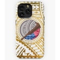 thumbnail image 1 of Samoan Nifo Oti War Club Foil Tatau Design A8072&nbsp;Phone Case for iPhone 11 to 17 Pro Max, 1 of 2