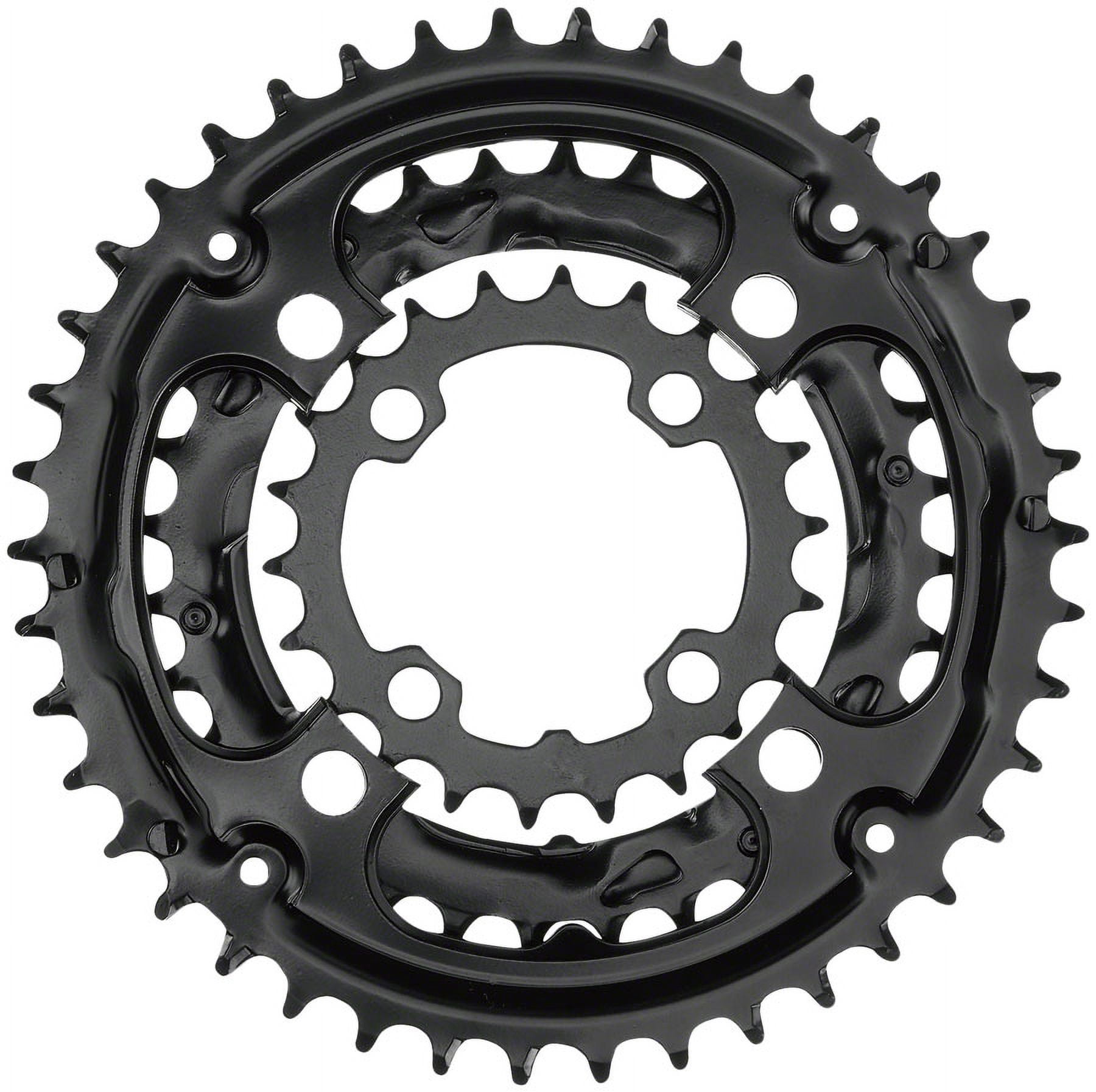 シンシン Samox 304ASS Chainring Set - 44/32/22t, 104/64 BCD, Aluminum Outer