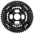 thumbnail image 1 of Samox 317SSS Chainring Set - 48/38/28t, 104/Riveted BCD, Steel Rings, Black, 1 of 1