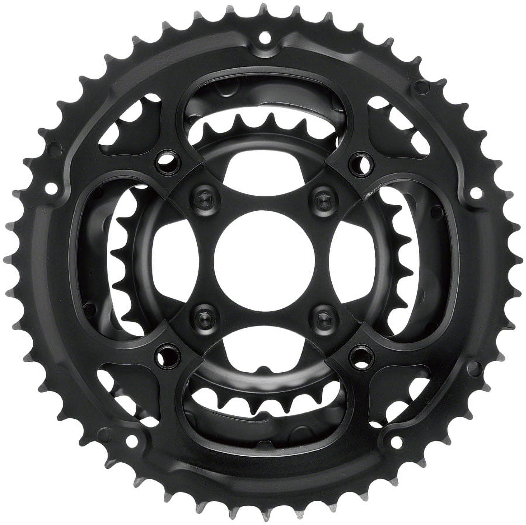 Samox 338ASS Chainring Set - 48/36/28t, 104/Riveted BCD, Aluminum Outer ...