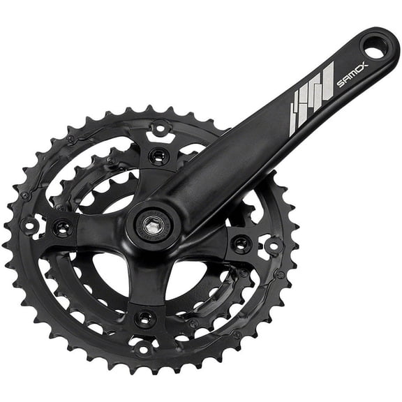 Samox AF26 Crankset - 170mm, 10-Speed, 44/32/22t, 104/64 BCD, JIS Square Taper Spindle Interface, Spindle Bolts Sold