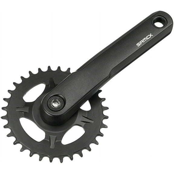 Samox AM38J Crankset - 152mm, 11-Speed, 30t, Direct Mount Samox, JIS Square Taper Spindle Interface, Spindle Bolts Sold