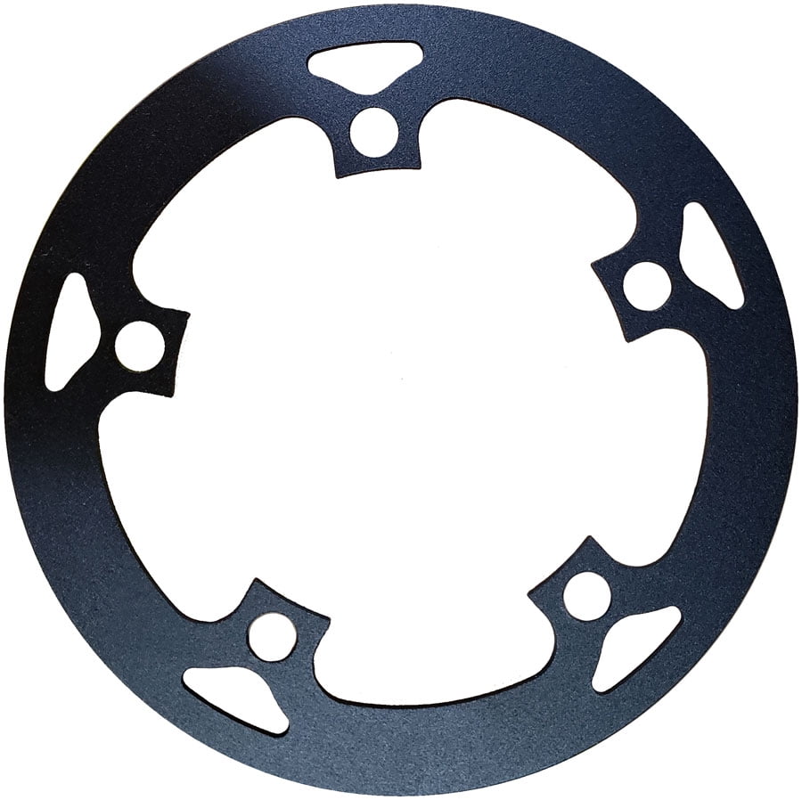 Samox BG22 Chainring Guard/Guide - For 36-46t, 110 BCD, Aluminum, Black ...