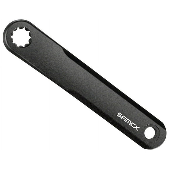 Samox E3 BO Ebike Crank Arm Set - 155mm, Bosch GEN 2/ Yamaha (ISIS Spindle), 15mm offset, Black