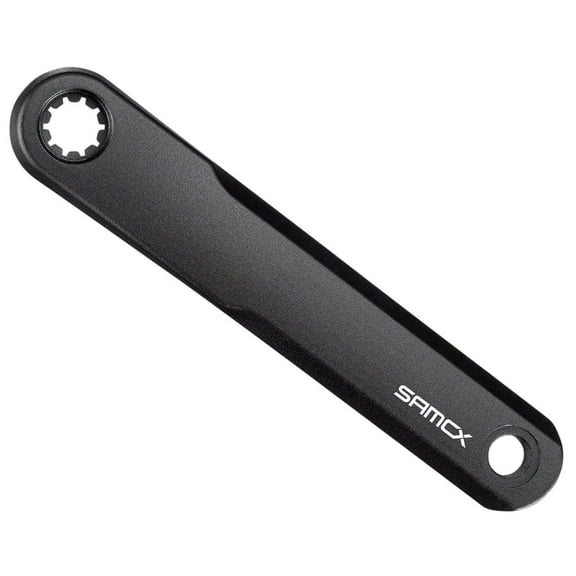 Samox E3 BO Ebike Crank Arm Set - 165mm, Bosch GEN 3 (BNI Spindle), 5mm offset, Black