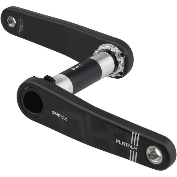 Samox Platinum DH-1 Carbon Crankset - 160mm, 3-Bolt, Direct Mount, DUB Spindle, Black