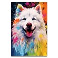 thumbnail image 1 of Samoyed Dog Art - Watercolor Style Wall, Home or Apartment Decor - Sweet Poster Print Gift for Puppy Lovers, Dog Lovers, Women, Girls, Kids, Baby Room, Nursery, 1 of 5