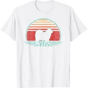 Samoyed Dog Retro Vintage 80s Style Animal Lover Gift T-Shirt