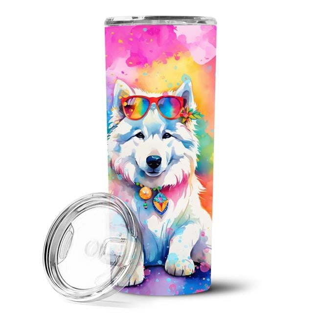 Caroline's Treasures 11 In. X 15-1/2 In. Polyester Samoyed Welcome 2 Sided 2 Ply Garden Flag Bb5563gf