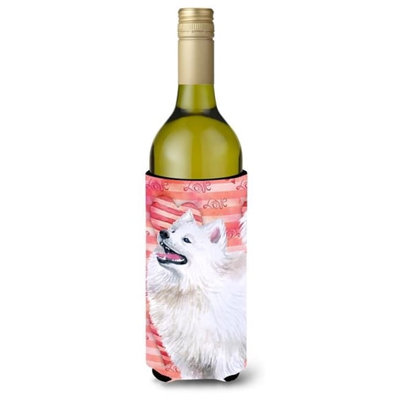 Samoyed Love Wine Bottle Beverge Insulator Hugger