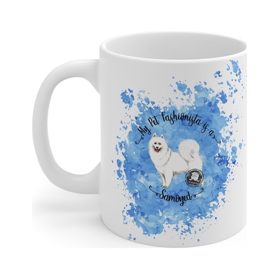 Samoyed Pet Fashionista Mug