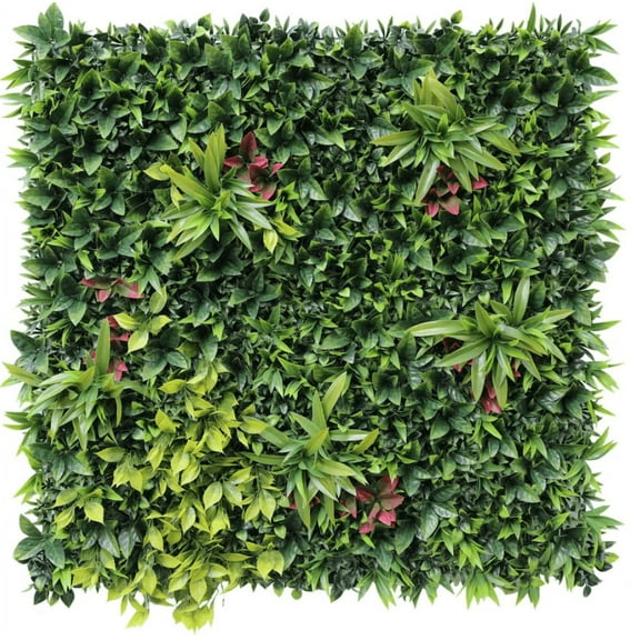 Sample Panel of Luxury Green Meadows Artificial Vertical Garden (Small Sample) Commercial Grade UV Resistant